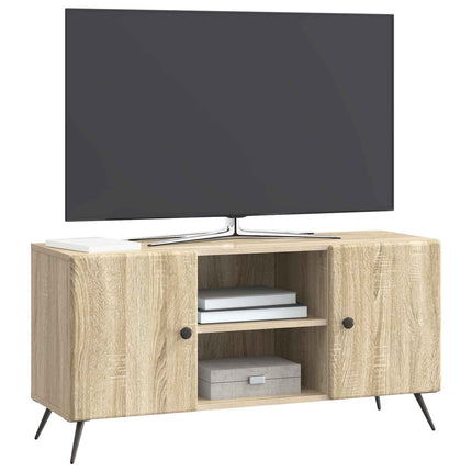 TV-skåp Sonoma-ek 102 x 34,5 x 50 cm Konstruerat trä