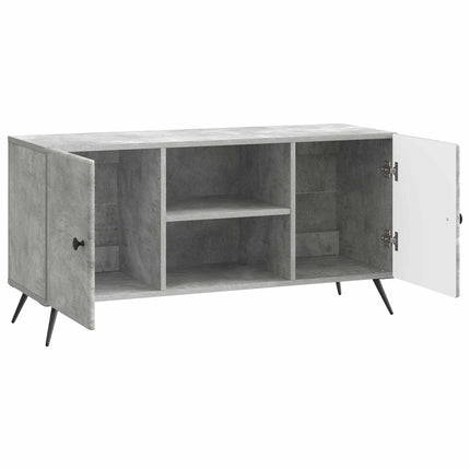 TV-skåp Betonggrå 102 x 34,5 x 50 cm Konstruerat trä