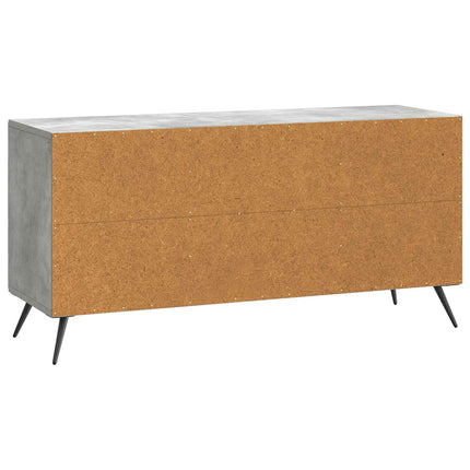 TV-skåp Betonggrå 102 x 34,5 x 50 cm Konstruerat trä