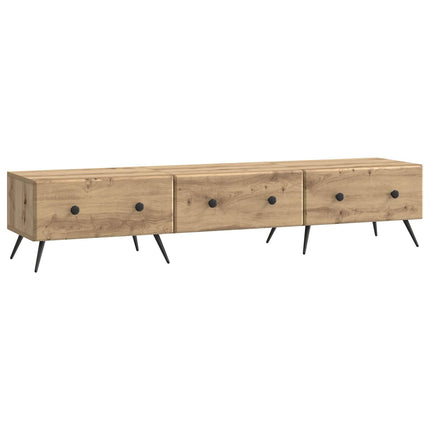 TV-skåp 147 x 34,5 x 30 cm Artisan-ek Konstruerat trä