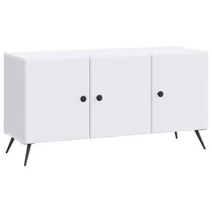 TV-skåp Vit 99 x 34,5 x 50 cm Konstruerat trä