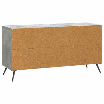 TV-skåp Betonggrå 99 x 34,5 x 50 cm Konstruerat trä