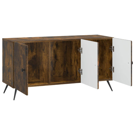 TV-skåp Rökt ek 99 x 34,5 x 50 cm Konstruerat trä