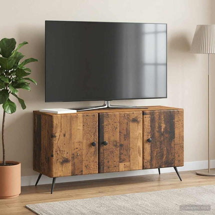 TV-skåp Gammalt trä 99 x 34,5 x 50 cm Konstruerat trä