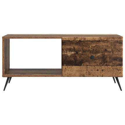 Kaffeebord Gammalt trä 90 x 50 x 40 cm Konstruerat trä