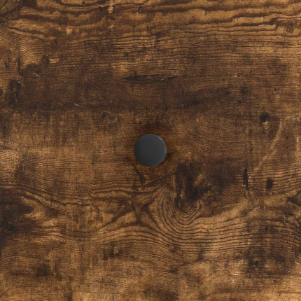 Kaffeebord med låda Rökt ek 49 x 50 x 40 cm Konstruerat trä