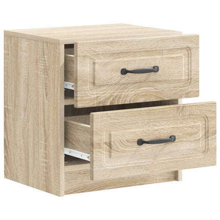 Nattduksbord Sonoma-ek 43 x 34,5 x 44,5 cm Konstruerat trä