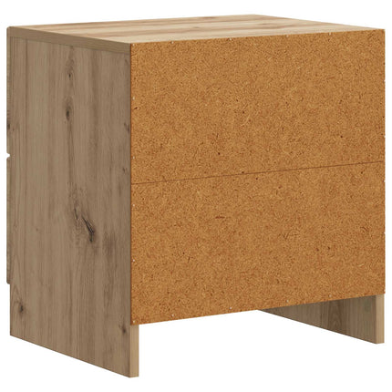 Nattduksbord Artisan-ek 43 x 34,5 x 44,5 cm Konstruerat trä