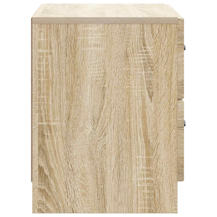 Nattduksbord Sonoma-ek 62 x 34,5 x 44,5 cm Konstruerat trä