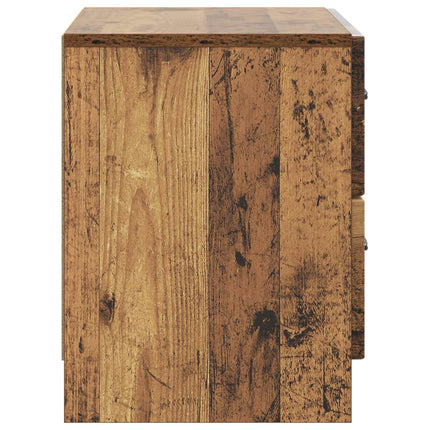 Nattduksbord Gammalt trä 62 x 34,5 x 44,5 cm Konstruerat trä