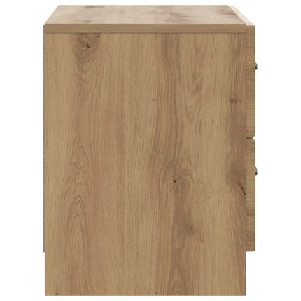 Nattduksbord Artisan-ek 62 x 34,5 x 44,5 cm Konstruerat trä