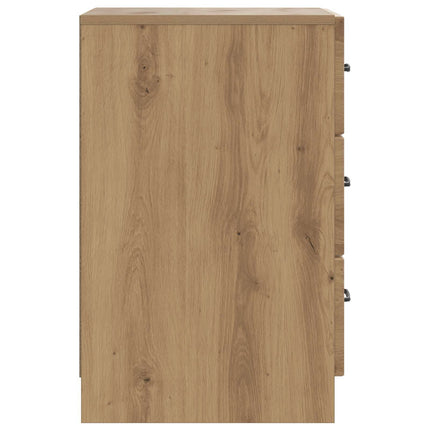 Nattduksbord Artisan-ek 43 x 41 x 63,5 cm Konstruerat trä