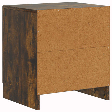 Nattduksbord Rökt ek 43 x 34,5 x 47 cm Konstruerat trä