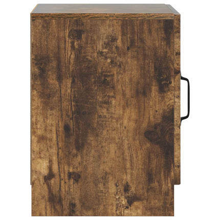 Nattduksbord Rökt ek 43 x 34,5 x 47 cm Konstruerat trä