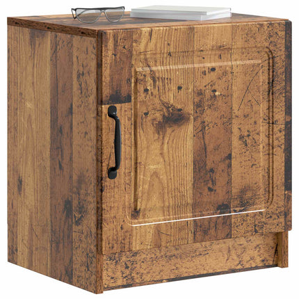 Nattduksbord 2 pcs Gammalt trä 43 x 34,5 x 47 cm