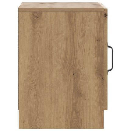 Nattduksbord 2 pcs Artisan-ek 43 x 34,5 x 47 cm Konstruerat trä