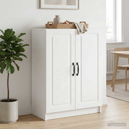 Sideboard Vit 66 x 34,5 x 87 cm Konstruerat trä