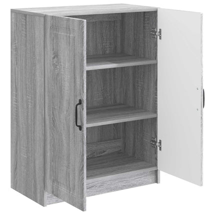 Sideboard Grå sonoma-ek 66 x 34,5 x 87 cm Konstruerat trä