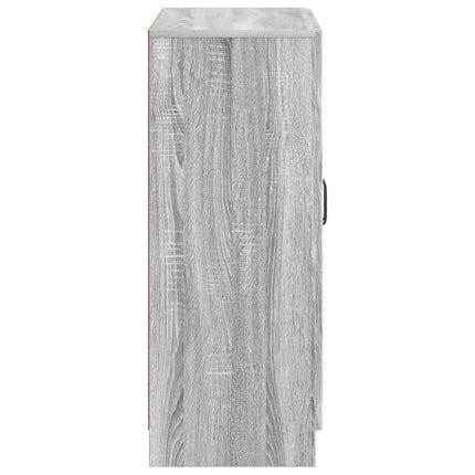 Sideboard Grå sonoma-ek 66 x 34,5 x 87 cm Konstruerat trä