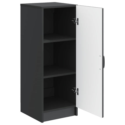 Sideboard Svart 33 x 34,5 x 87 cm Konstruerat trä