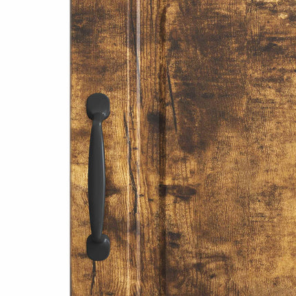 Sideboard Rökt ek 33 x 34,5 x 87 cm Konstruerat trä