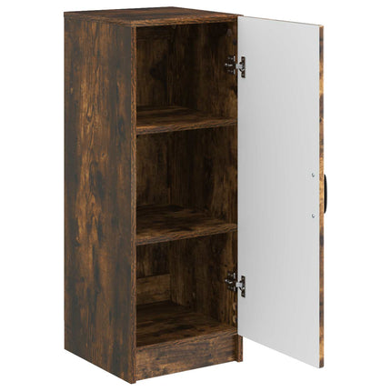 Sideboard Rökt ek 33 x 34,5 x 87 cm Konstruerat trä
