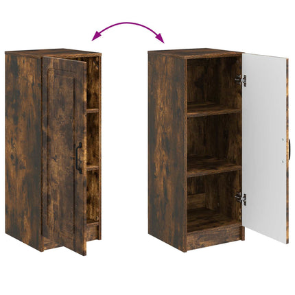 Sideboard Rökt ek 33 x 34,5 x 87 cm Konstruerat trä