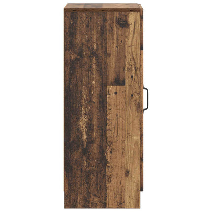 Sideboard Gammalt trä 33 x 34,5 x 87 cm Konstruerat trä