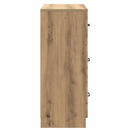 Lådans skåp Artisan-ek 66 x 34,5 x 87 cm Konstruerat trä