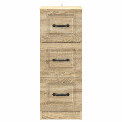 Lådans skåp Sonoma-ek 33 x 34,5 x 87 cm Konstruerat trä