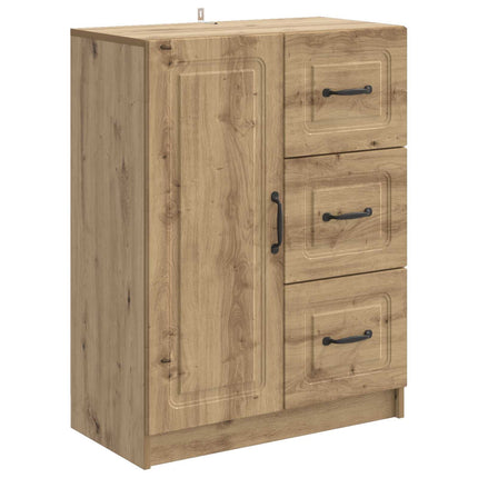 Sideboard Artisan-ek 66 x 34,5 x 87 cm Konstruerat trä