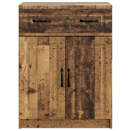 Sideboard Gammalt trä 66 x 34,5 x 87 cm Konstruerat trä