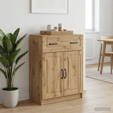 Sideboard Artisan-ek 66 x 34,5 x 87 cm Konstruerat trä