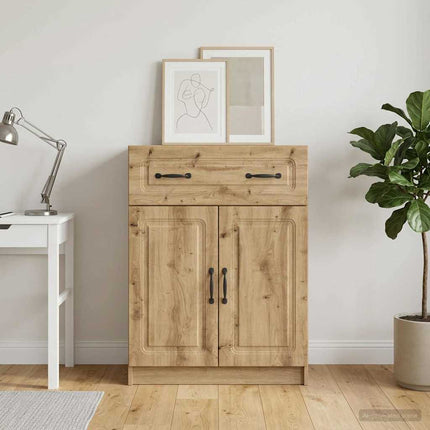 Sideboard Artisan-ek 66 x 34,5 x 87 cm Konstruerat trä