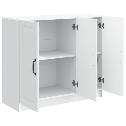 Sideboard Vit 89 x 34,5 x 77 cm Konstruerat trä