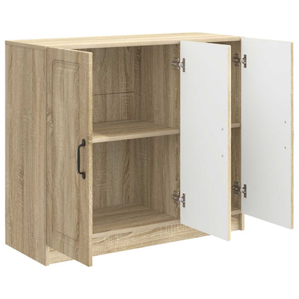 Sideboard Sonoma-ek 89 x 34,5 x 77 cm Konstruerat trä