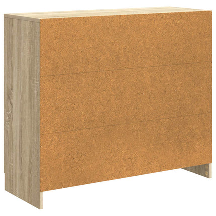 Sideboard Sonoma-ek 89 x 34,5 x 77 cm Konstruerat trä