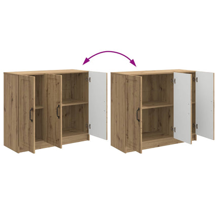 Sideboard Artisan-ek 89 x 34,5 x 77 cm Konstruerat trä