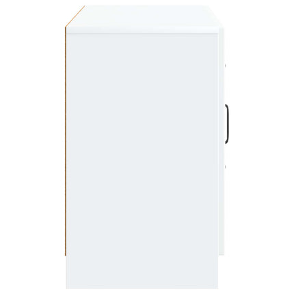 Sideboard Vit 89 x 34,5 x 57 cm Konstruerat trä