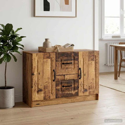 Sideboard Gammalt trä 89 x 34,5 x 57 cm Konstruerat trä