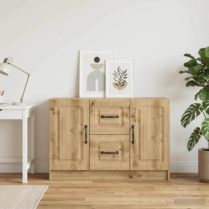 Sideboard Artisan-ek 89 x 34,5 x 57 cm Konstruerat trä