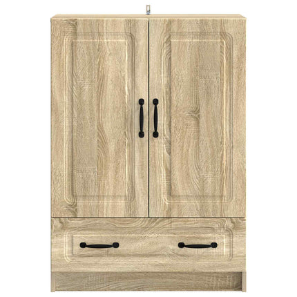 Sideboard med låda Sonoma-ek 66 x 34,5 x 92 cm Konstruerat trä
