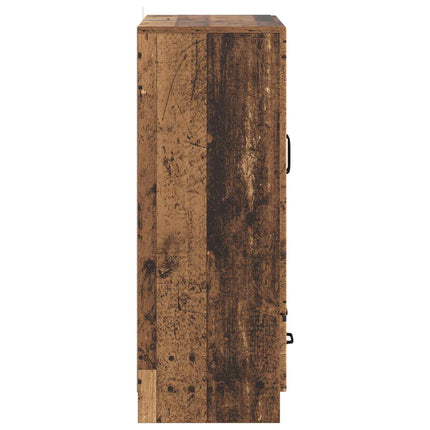 Sideboard Gammalt trä 66 x 34,5 x 92 cm Konstruerat trä