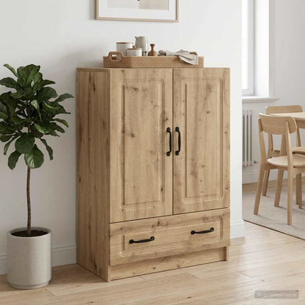 Sideboard Artisan-ek 66 x 34,5 x 92 cm Konstruerat trä