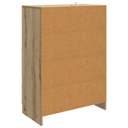 Sideboard Artisan-ek 66 x 34,5 x 92 cm Konstruerat trä