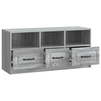 TV-skåp Grå sonoma-ek 102 x 34,5 x 47 cm Konstruerat trä