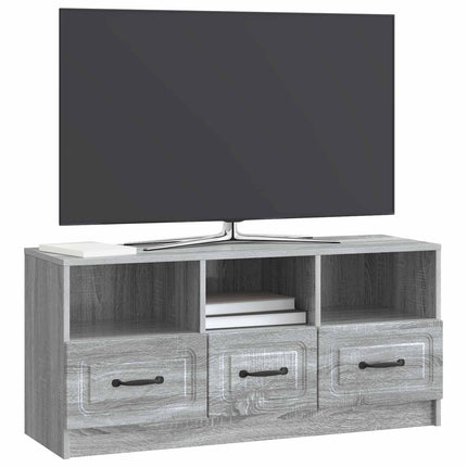 TV-skåp Grå sonoma-ek 102 x 34,5 x 47 cm Konstruerat trä