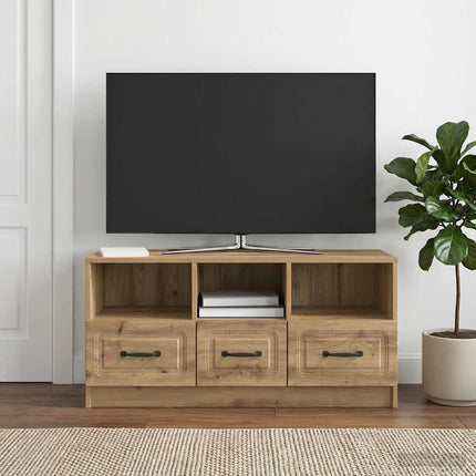 TV-skåp 102 x 34,5 x 47 cm Artisan-ek Konstruerat trä