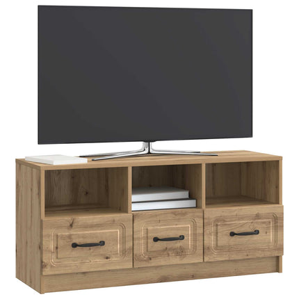 TV-skåp 102 x 34,5 x 47 cm Artisan-ek Konstruerat trä