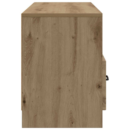 TV-skåp med låda Artisan-ek 102 x 34,5 x 47 cm Konstruerat trä